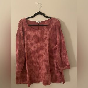 Sonoma waffle tie dye shirt